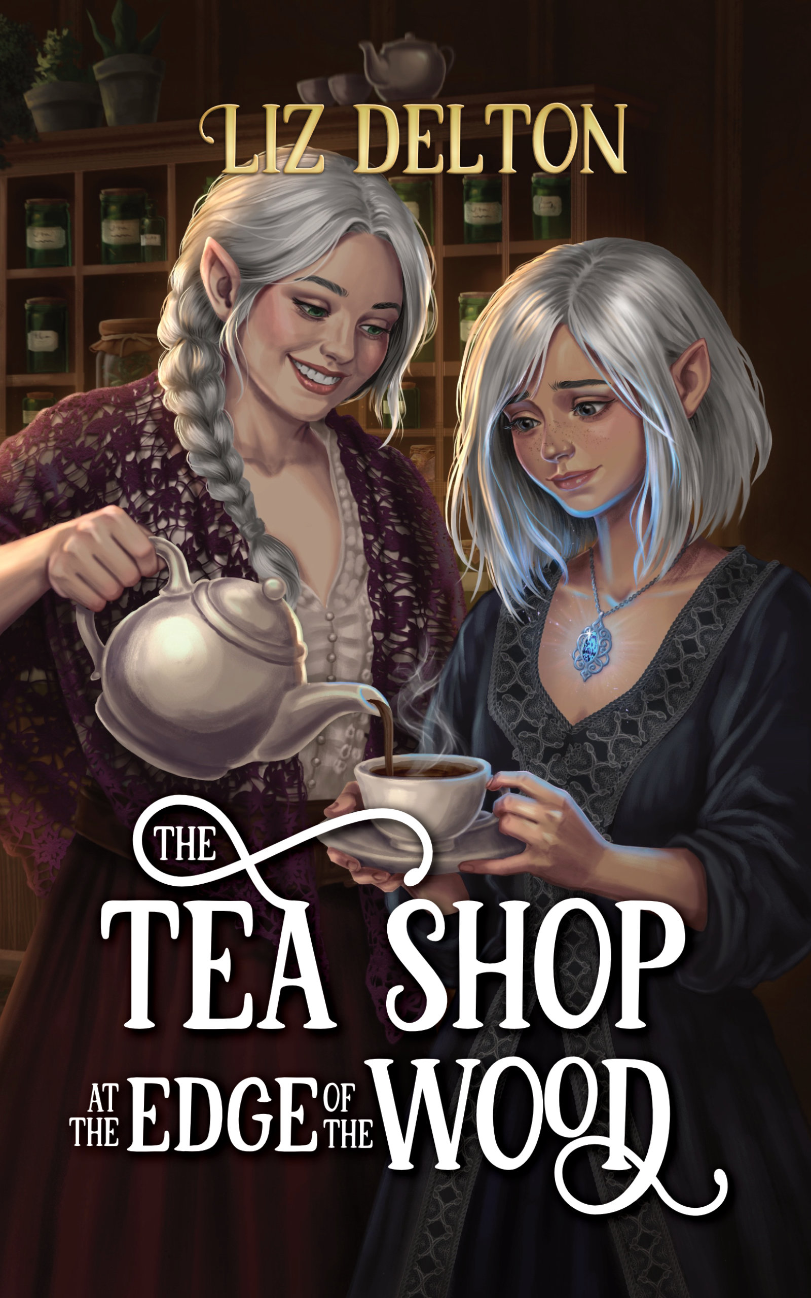 The Tea Shop at the Edge of the Wood book cover