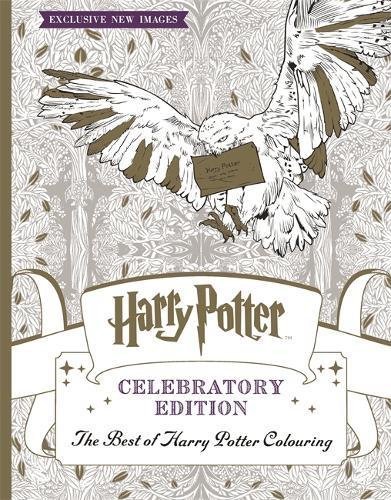 Harry Potter Celebratory Ed Colouring Bk book cover