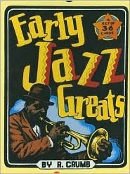 Early Jazz Greats Boxed Trading Card Set by R. Crumb book cover