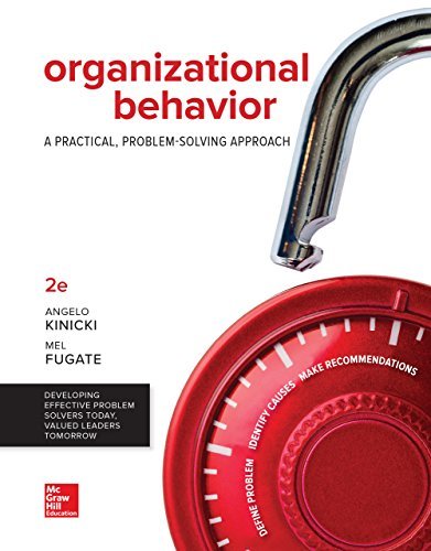 Organizational Behavior book cover