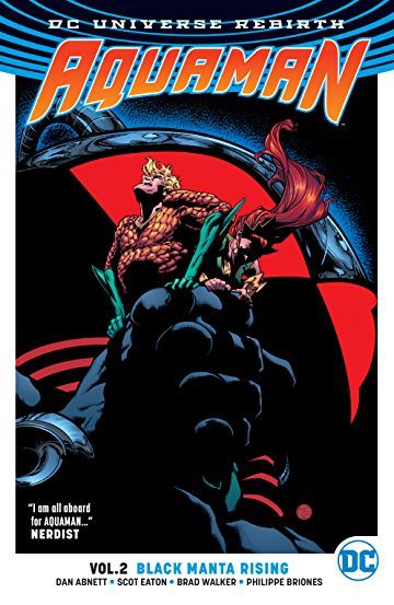 Aquaman (2016) book cover 2