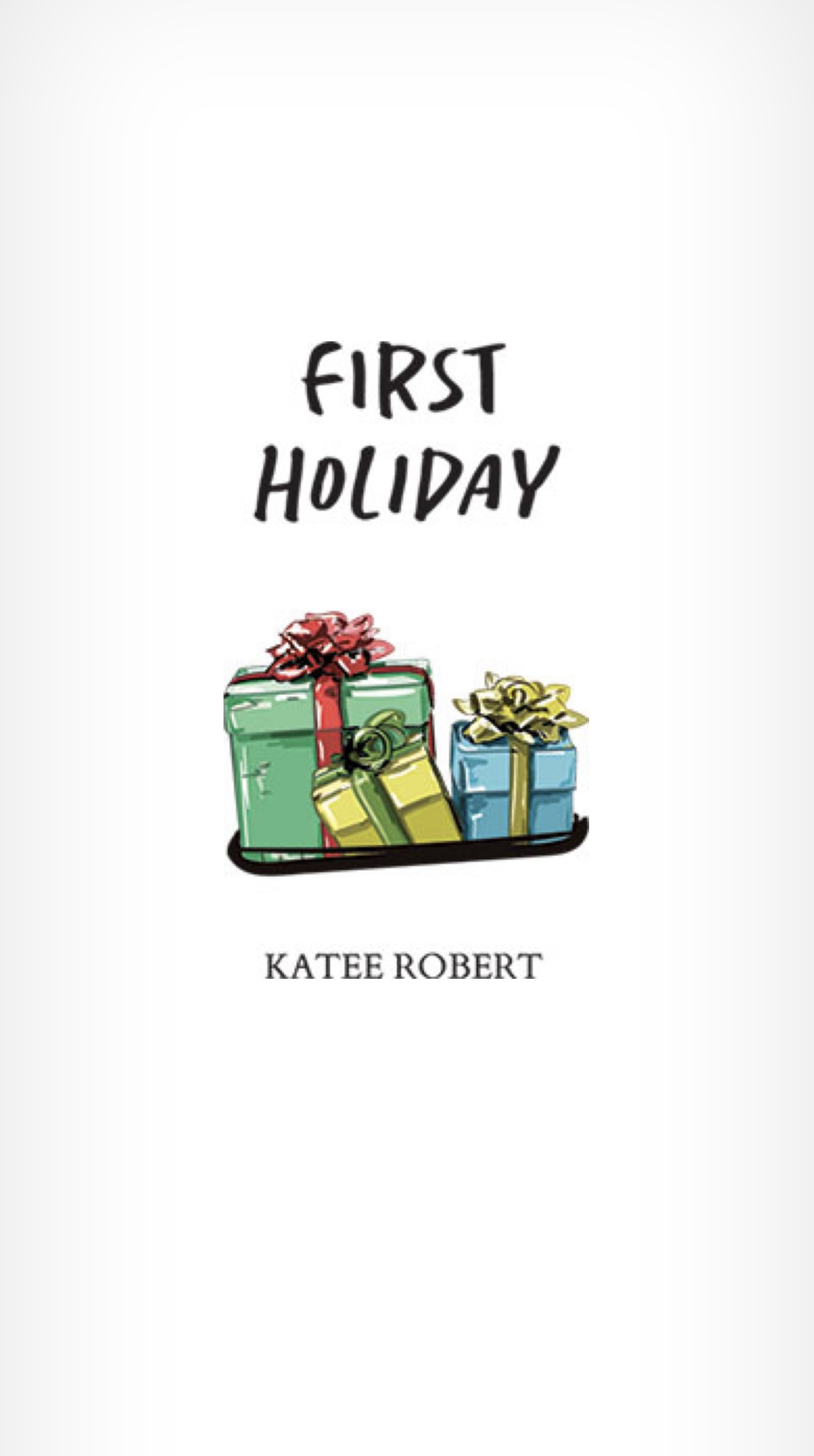 First Holiday book cover