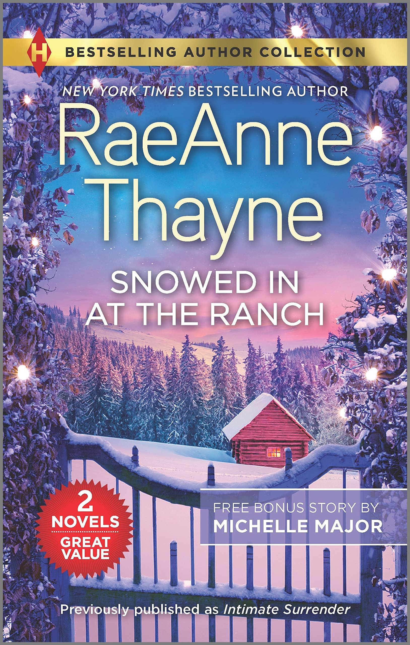 Snowed In at the Ranch & A Kiss on Crimson Ranch book cover