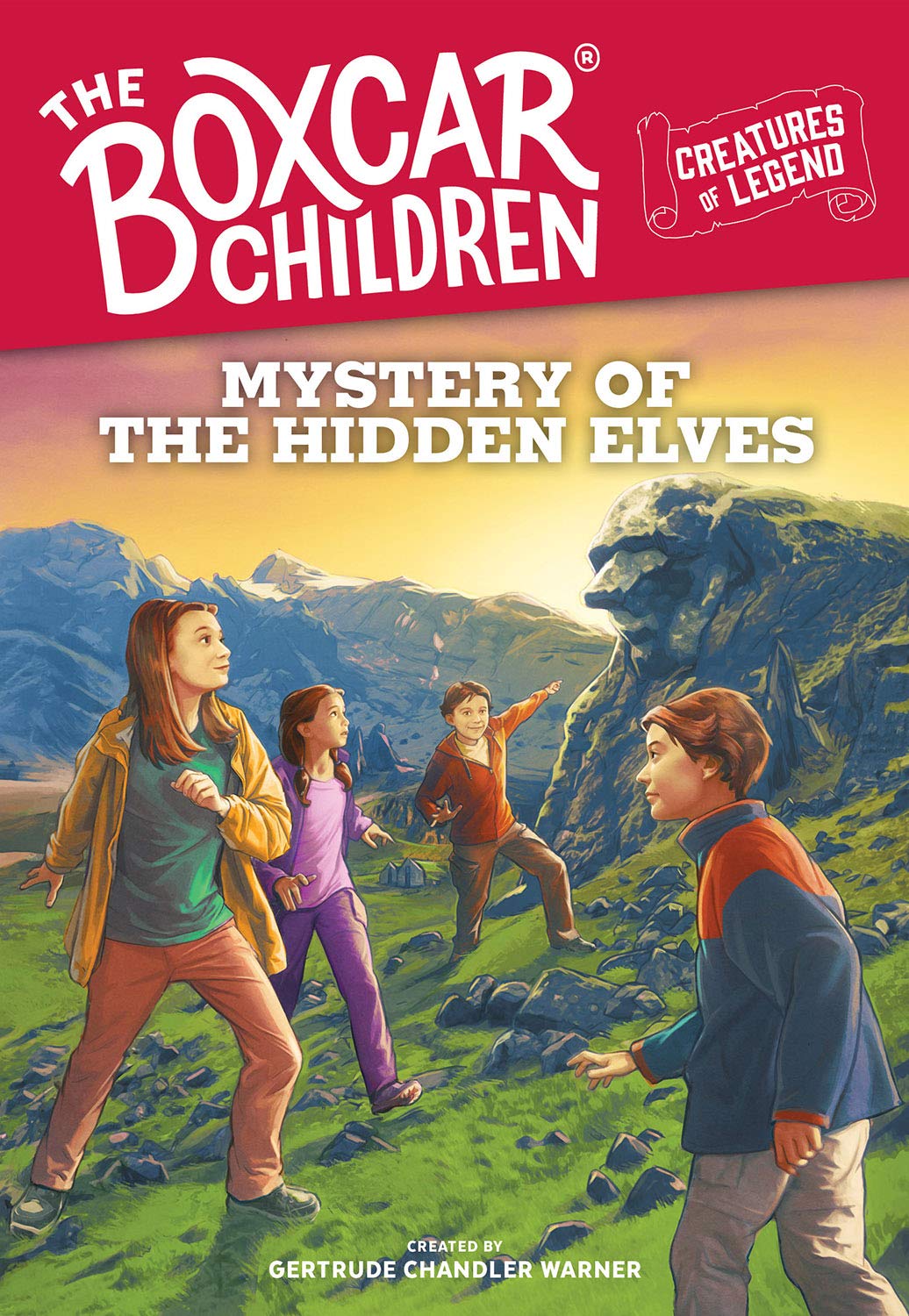 Mystery of the Hidden Elves book cover