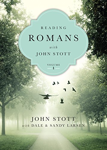 Reading Romans with John Stott book cover