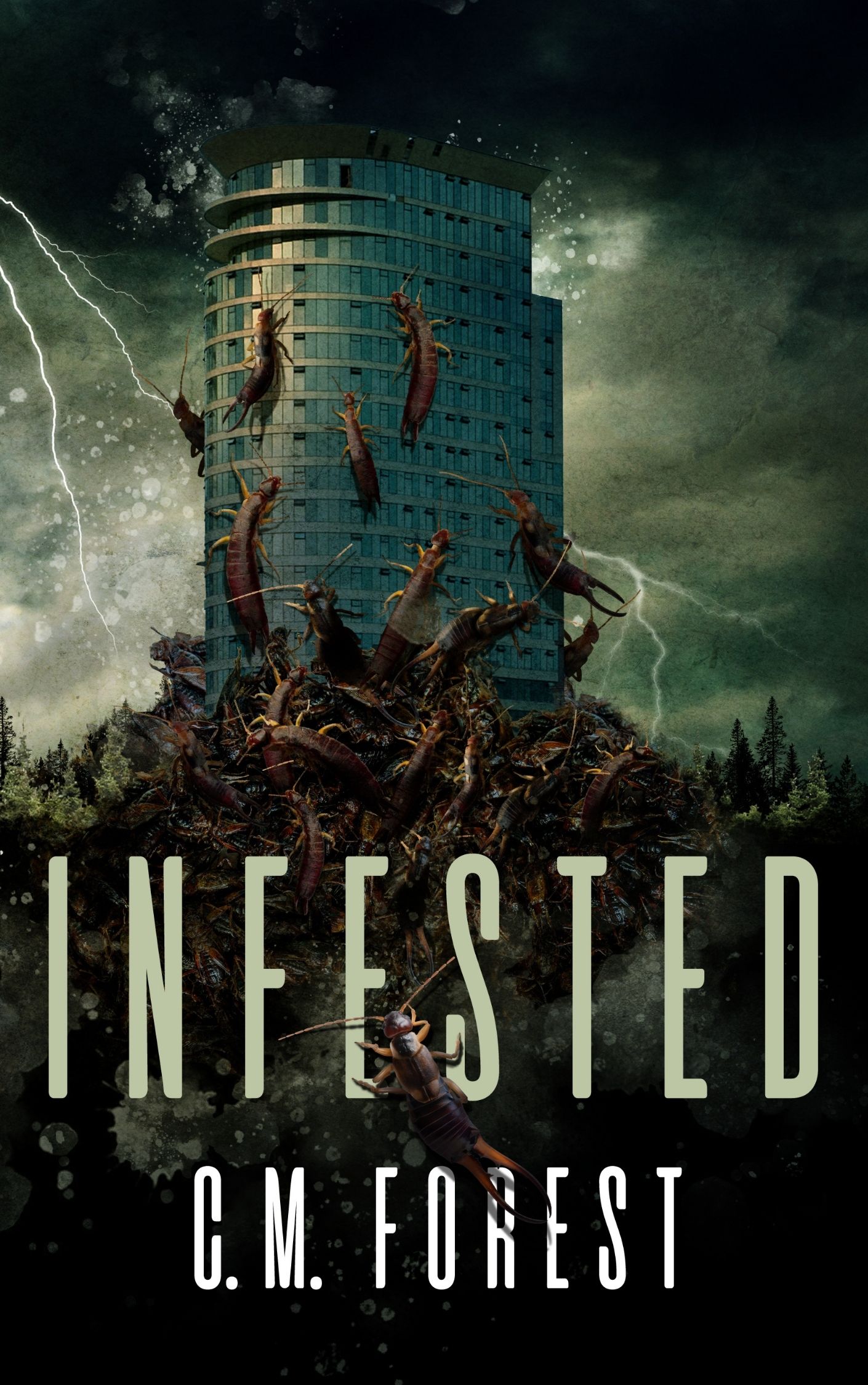 Infested book cover