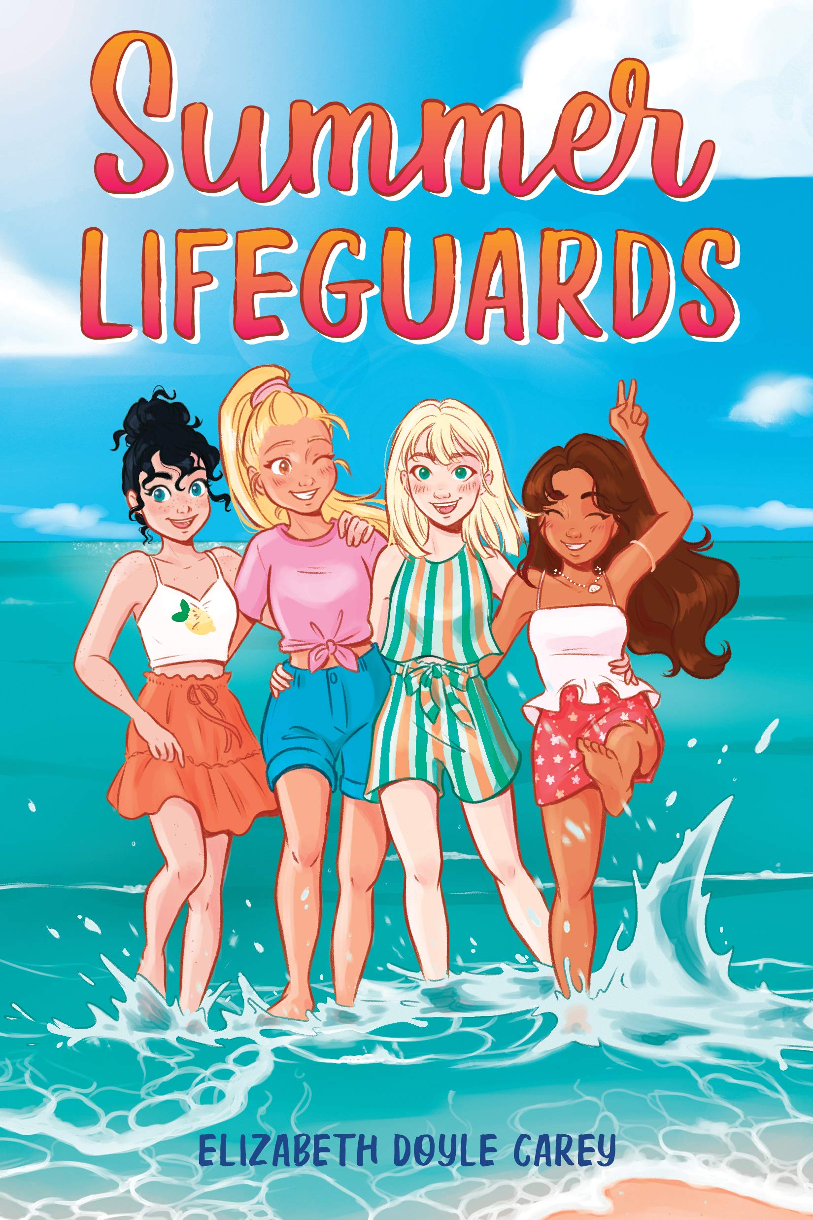 Summer Lifeguards book cover 1