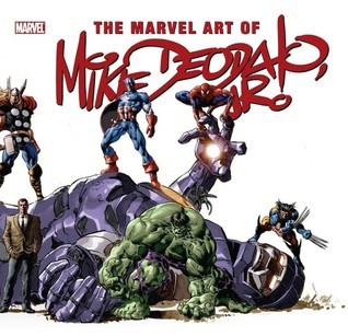 The Marvel Art of Mike Deodato Jr. book cover