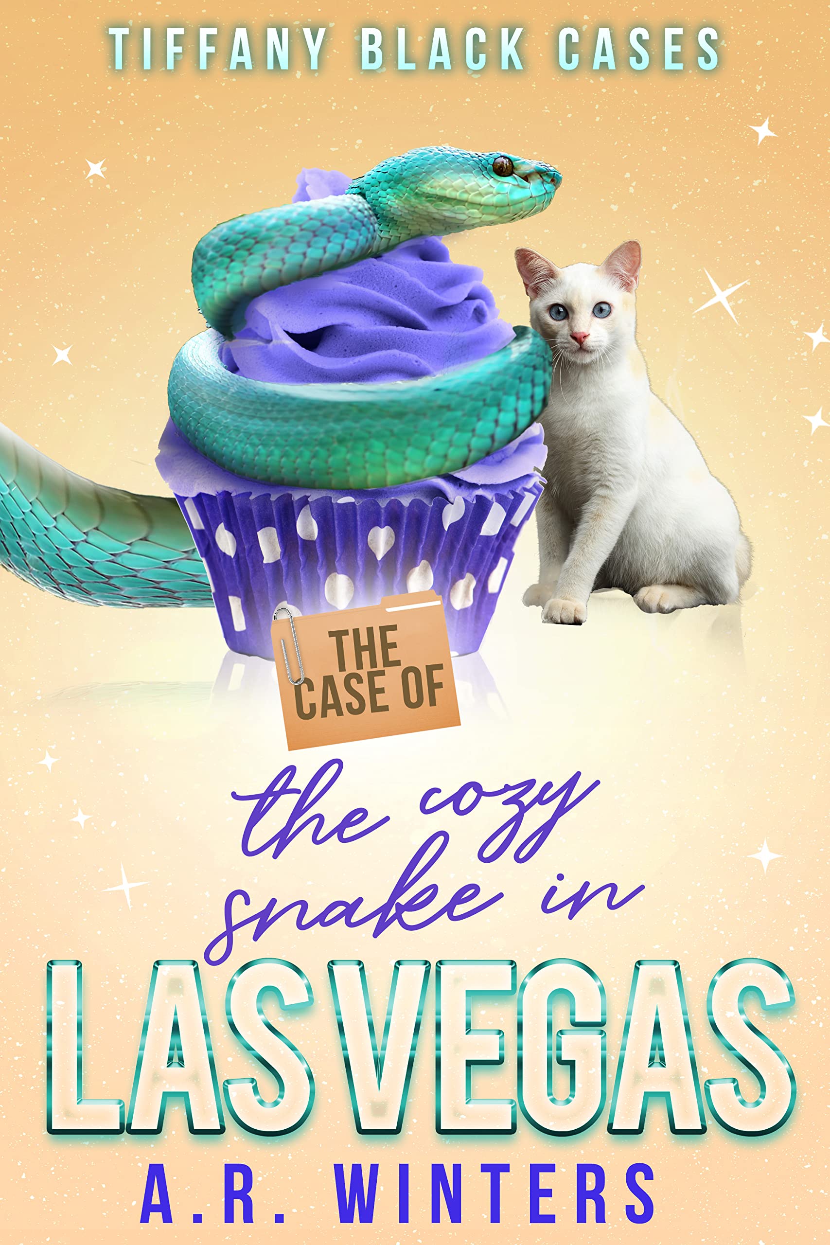 The Case of the Cozy Snake in Las Vegas book cover