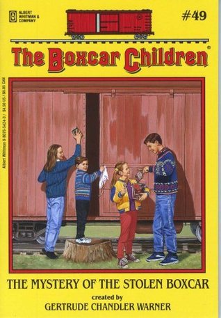 The Mystery of the Stolen Boxcar book cover