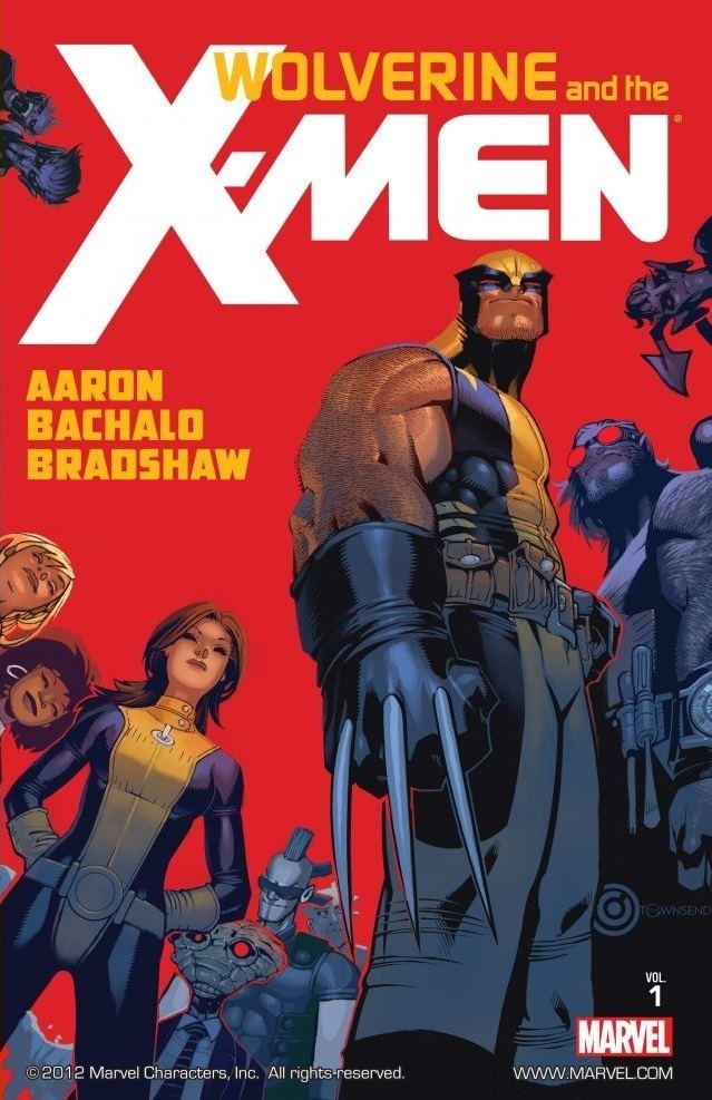 Wolverine and the X-Men (2011) book cover 1