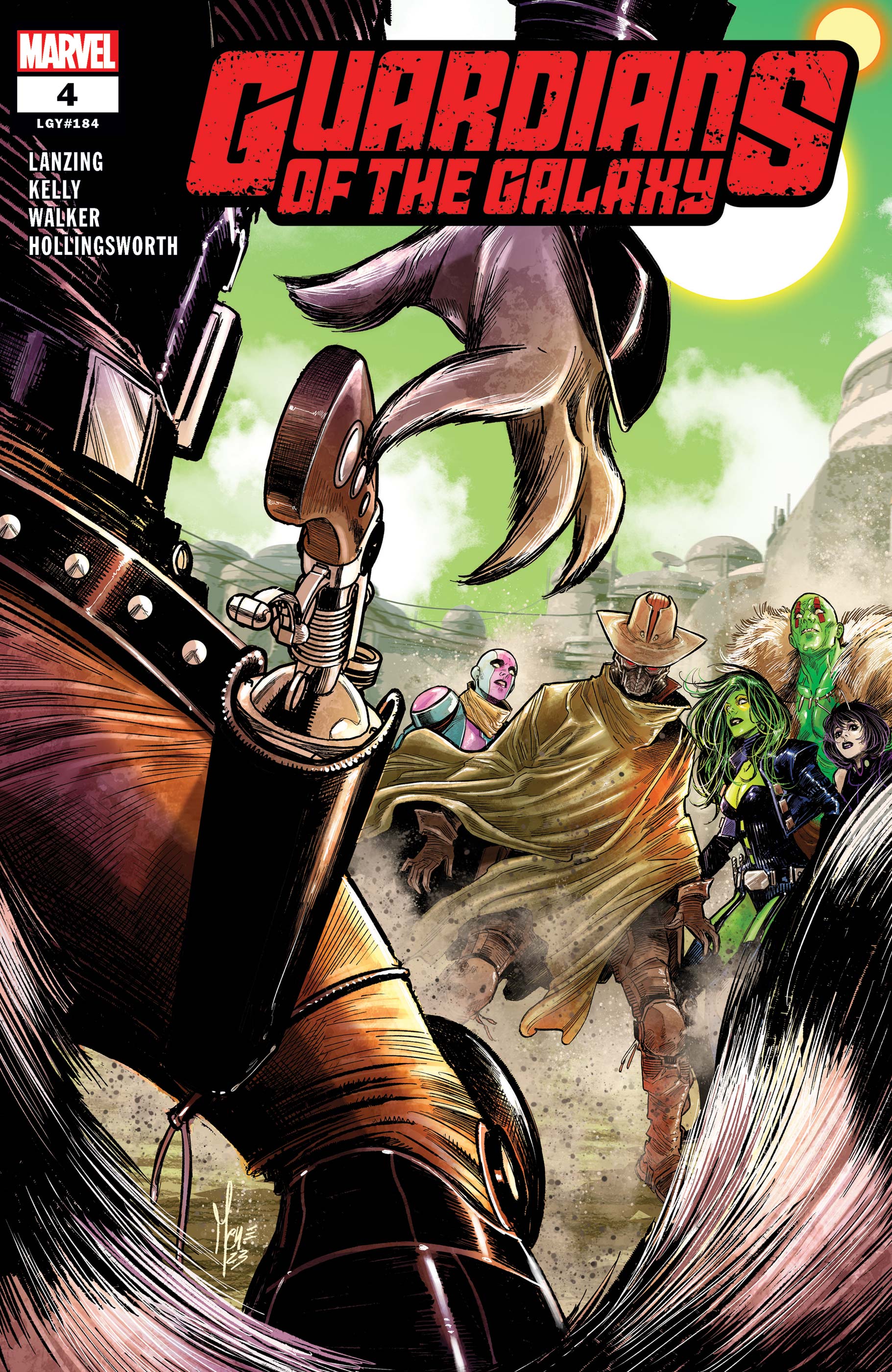 Guardians Of The Galaxy (2023-2024) #4 book cover