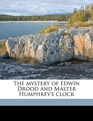 The mystery of Edwin Drood and Master Humphrey's clock book cover