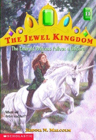The Emerald Princess Follows a Unicorn book cover