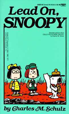 Lead On, Snoopy book cover