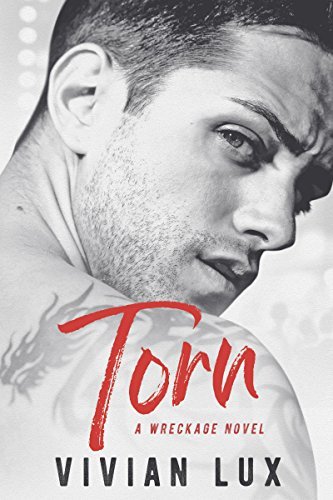 Torn book cover