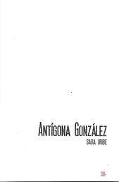 Antígona González book cover