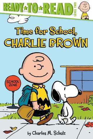Time for School, Charlie Brown book cover