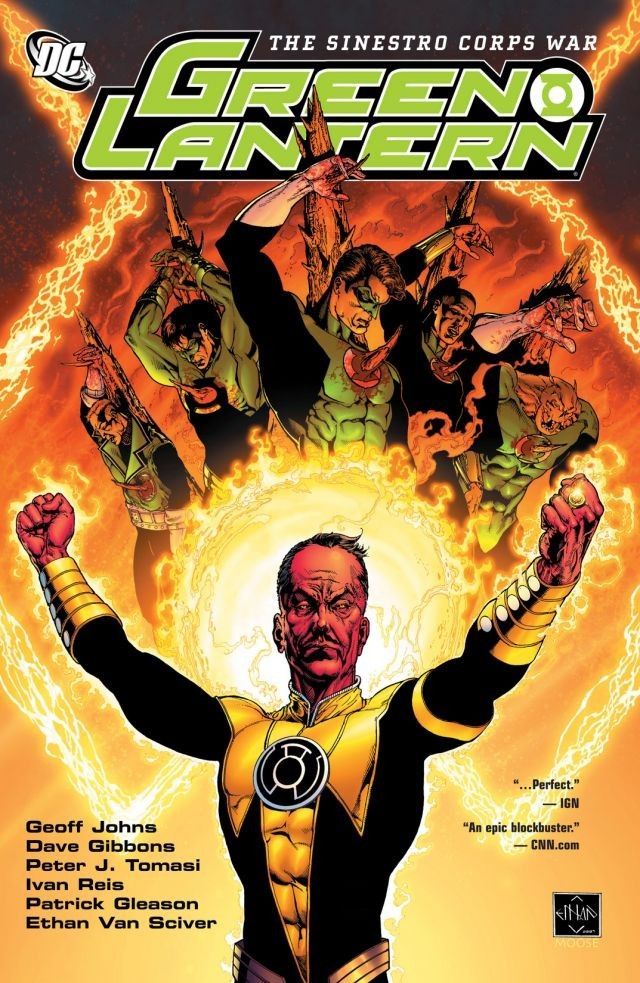 Green Lantern book cover