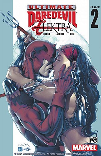 Ultimate Daredevil and Elektra book cover 2