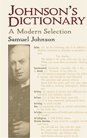 Johnson's Dictionary book cover