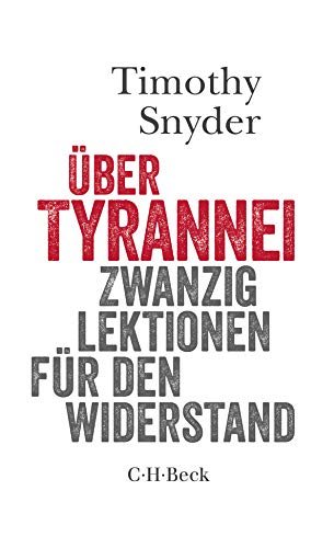Über Tyrannei book cover