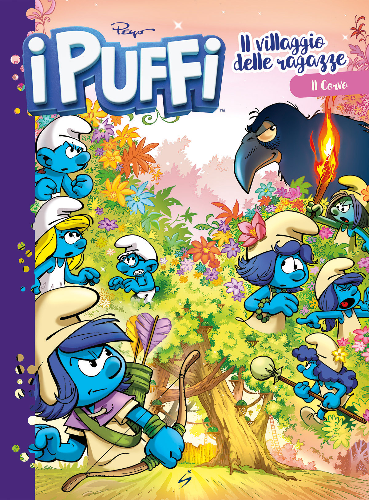 Les Schtroumpfs et le Village des Filles book cover 3