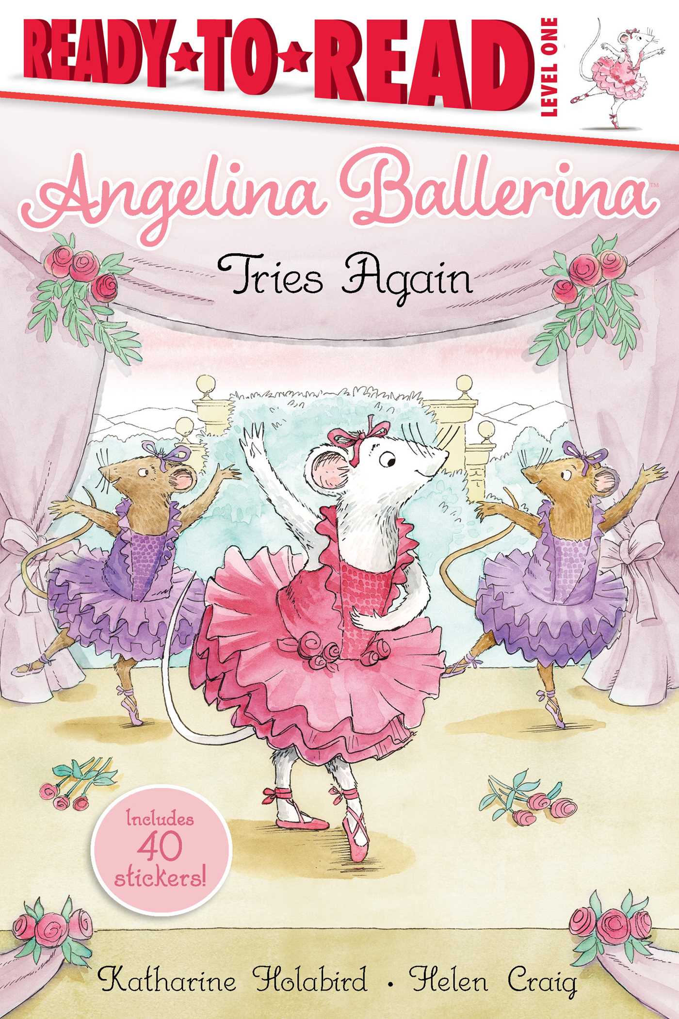 Angelina Ballerina Tries Again book cover