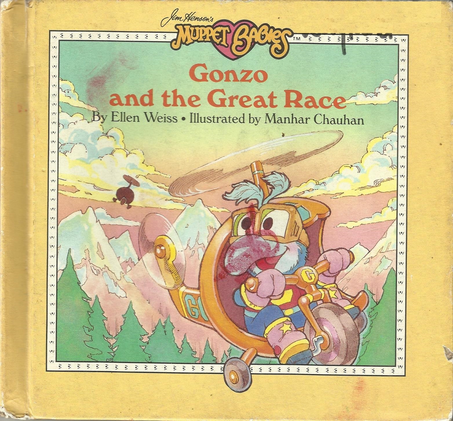 Gonzo and the Great Race book cover