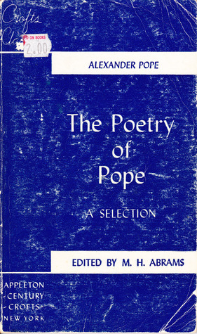 The Poetry of Pope book cover