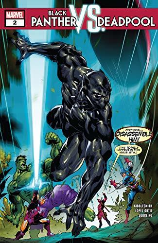 Black Panther vs. Deadpool book cover 3