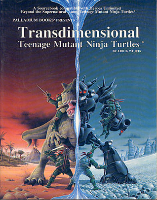 Transdimensional Teenage Mutant Ninja Turtles book cover