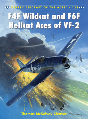F4F Wildcat and F6F Hellcat Aces of VF-2 book cover