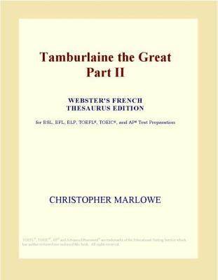 Tamburlaine the Great book cover 2