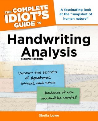 The Complete Idiot's Guide to Handwriting Analysis book cover