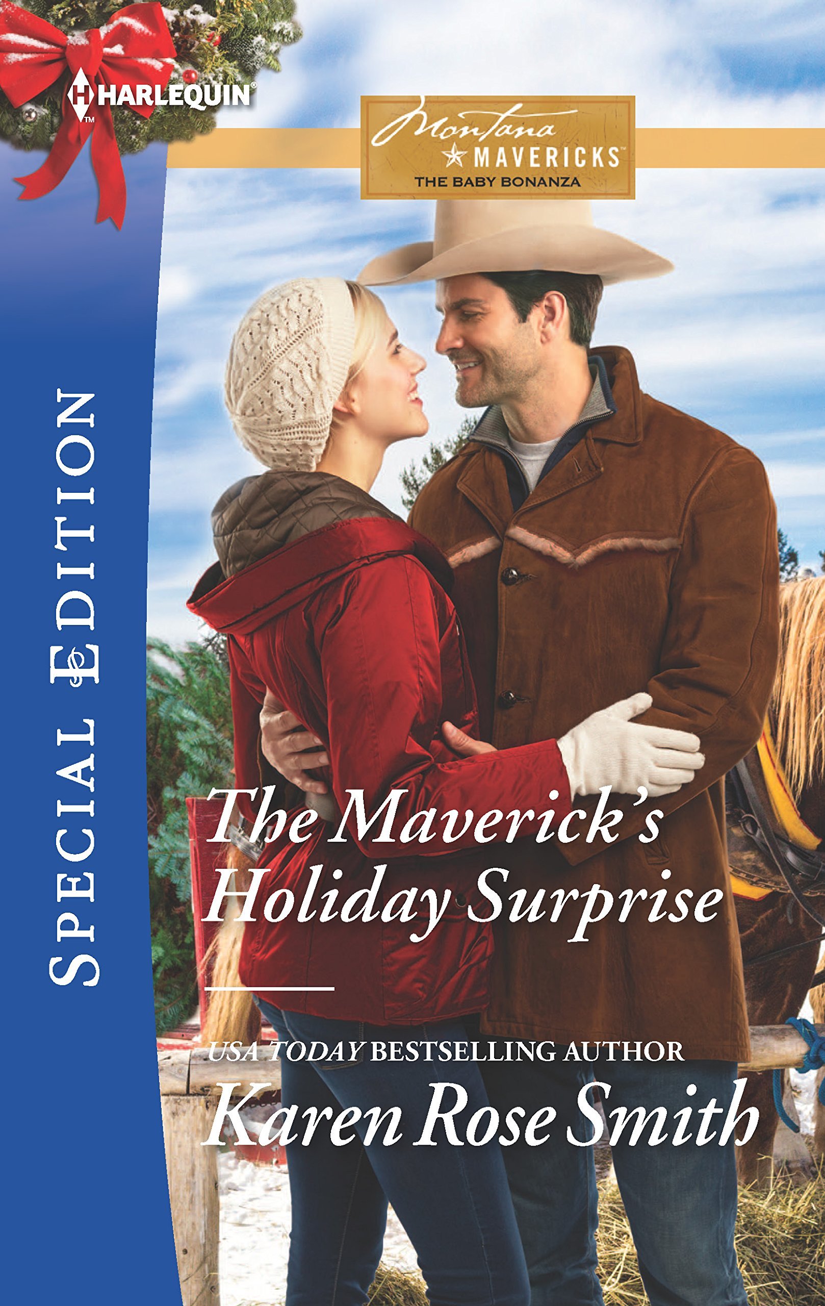 The Maverick's Holiday Surprise book cover