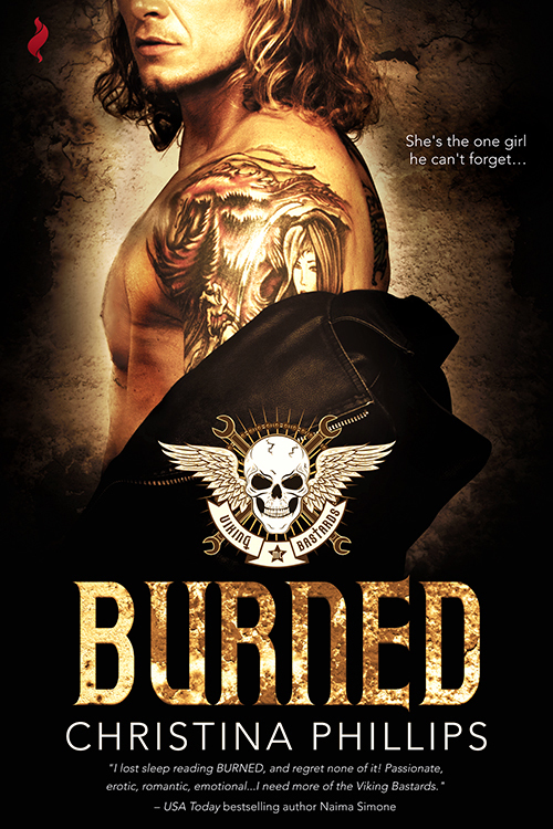 Burned book cover