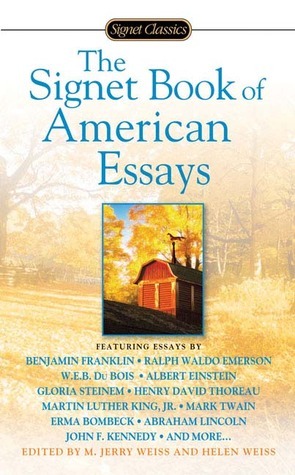 The Signet Book of American Essays book cover