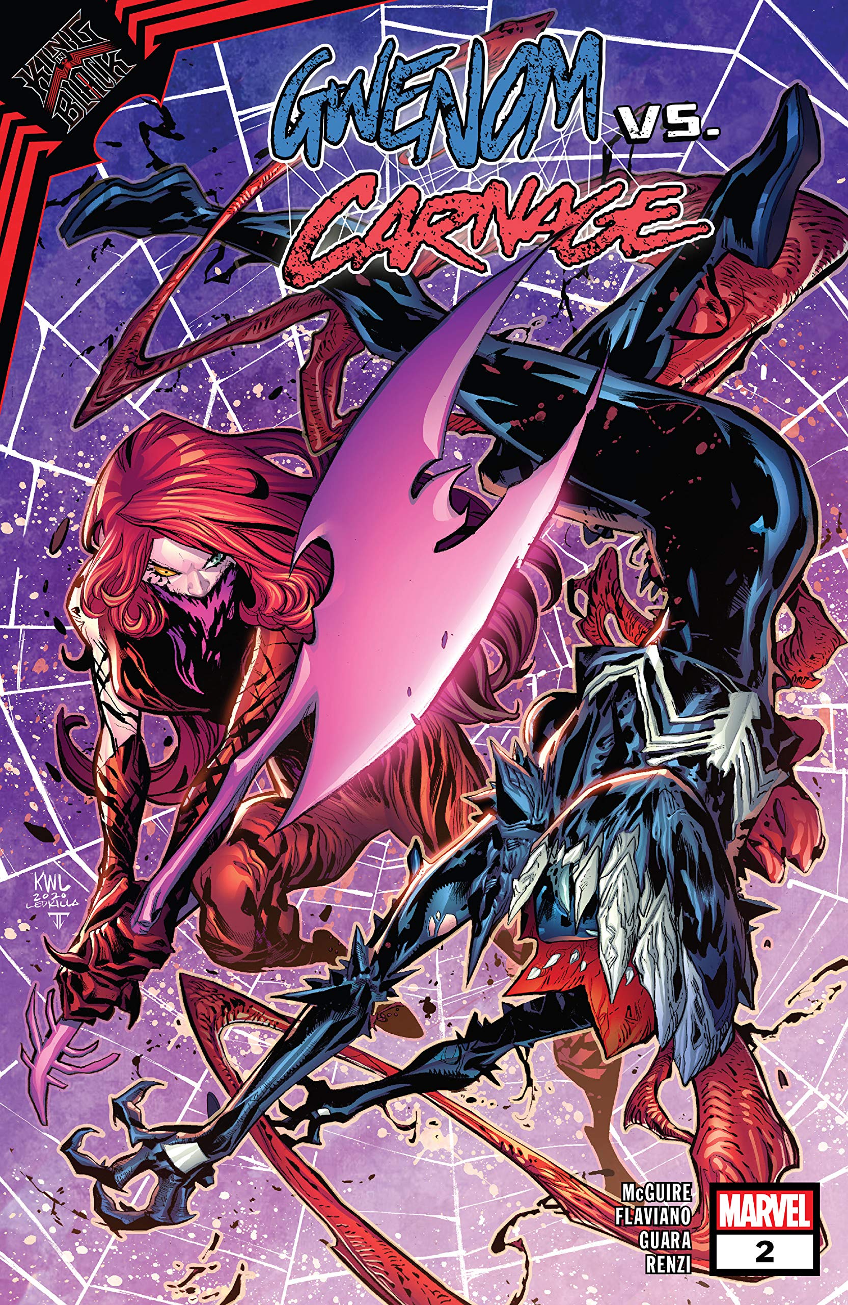 King in Black: Gwenom vs. Carnage book cover 2