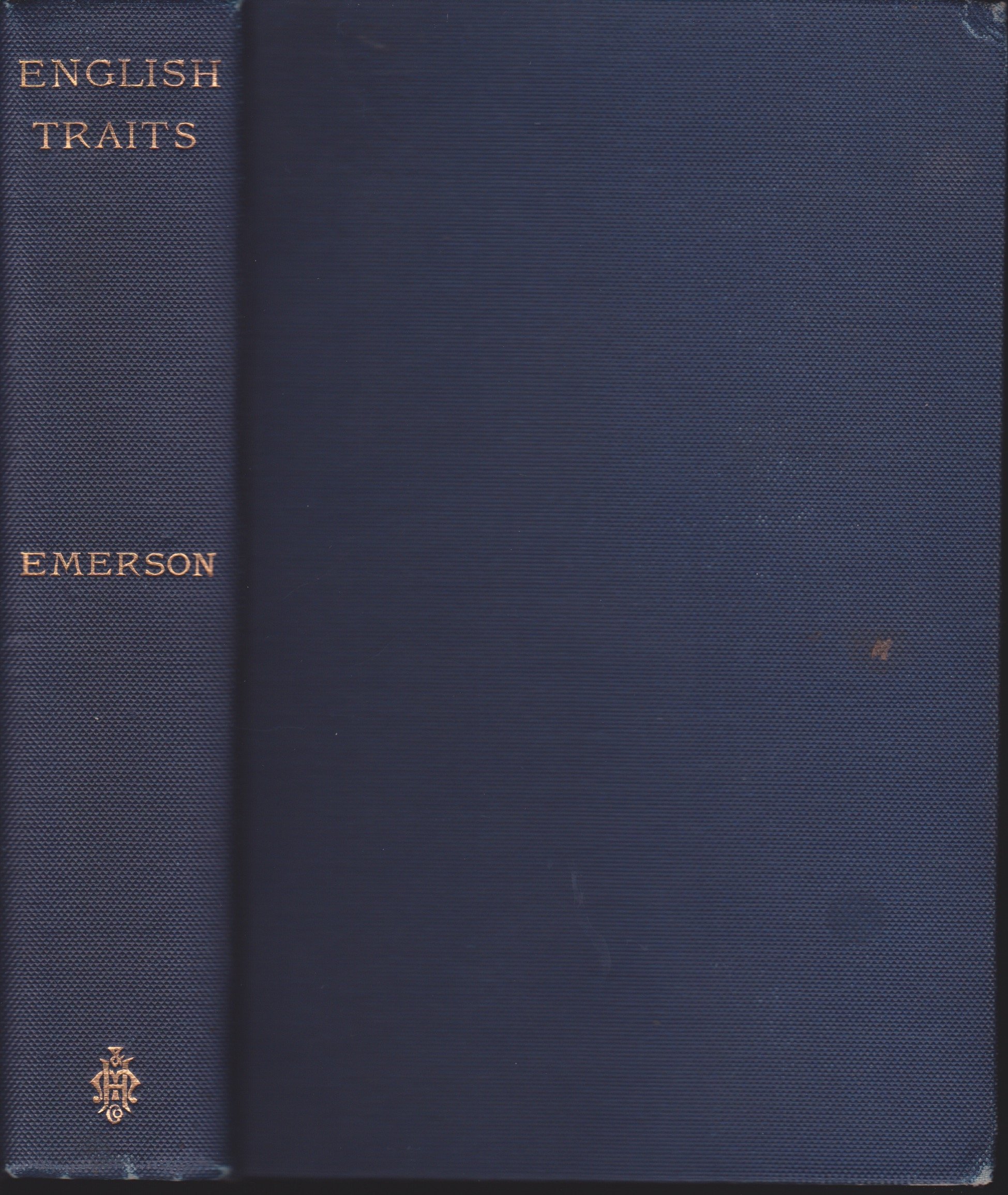 The Complete Works of Ralph Waldo Emerson (English Traits) book cover