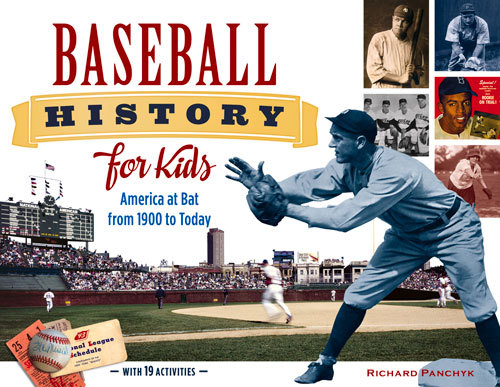 Baseball History for Kids book cover
