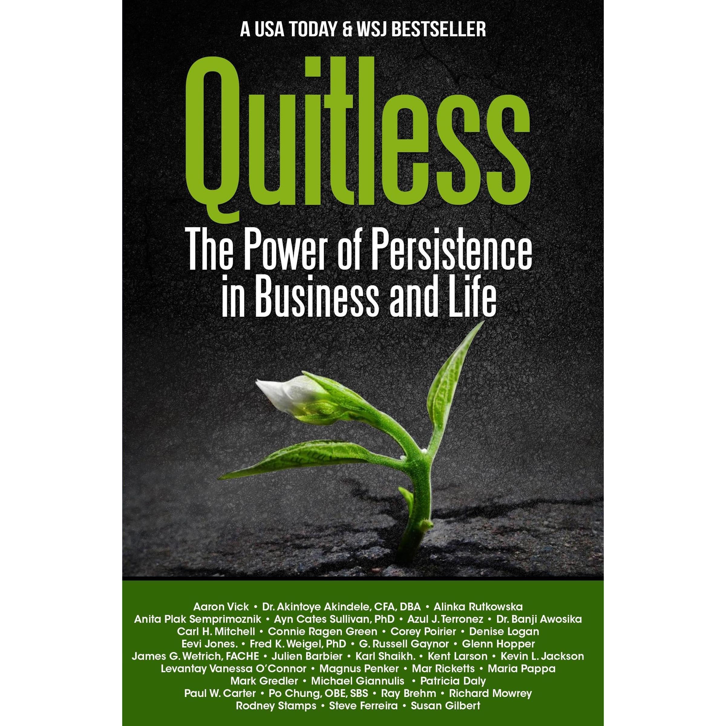 Quitless book cover
