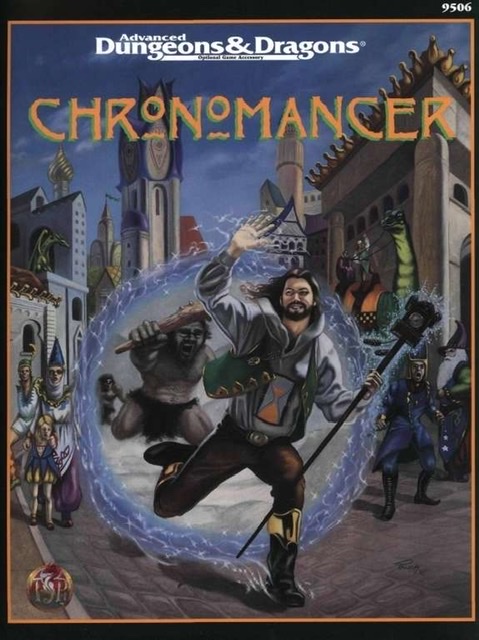 Chronomancer a D&D Accessory book cover