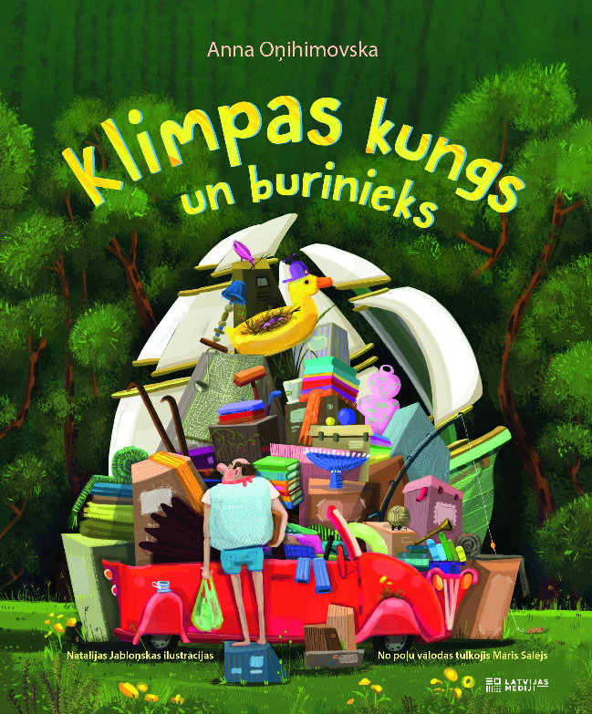 Klimpas kungs un burinieks book cover