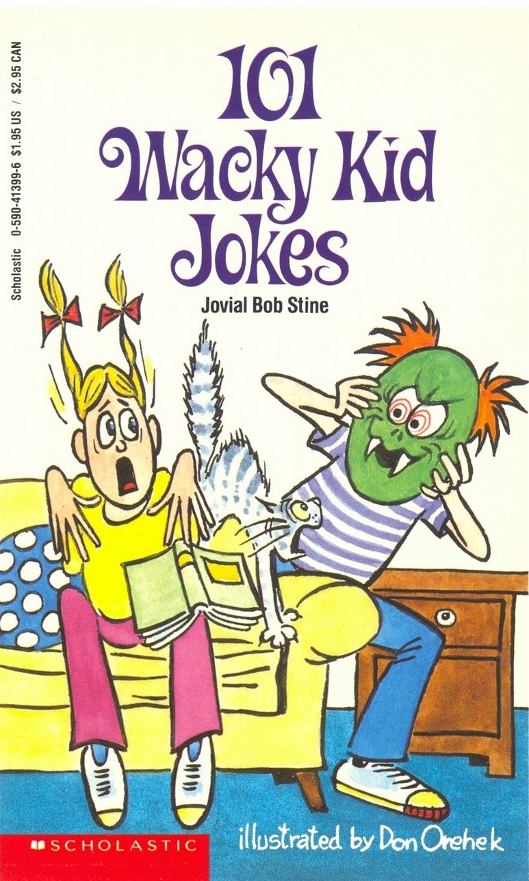 101 Wacky Kid Jokes book cover