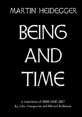 Being and Time book cover