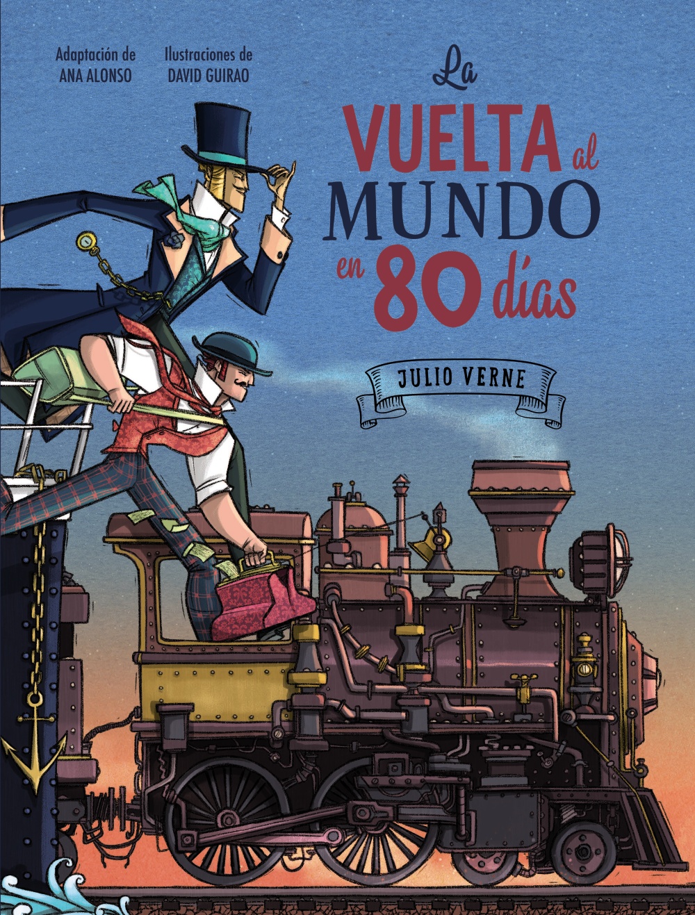 La vuelta al mundo en 80 días book cover