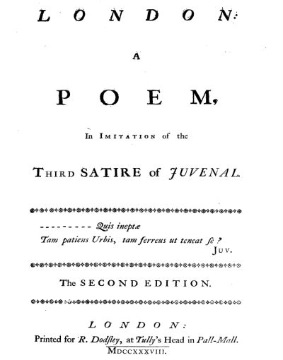 London book cover