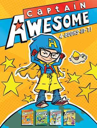 Captain Awesome 4-Books-in-1 book cover