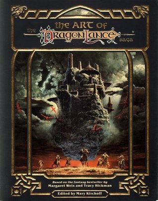 The Art of the Dragonlance Saga book cover